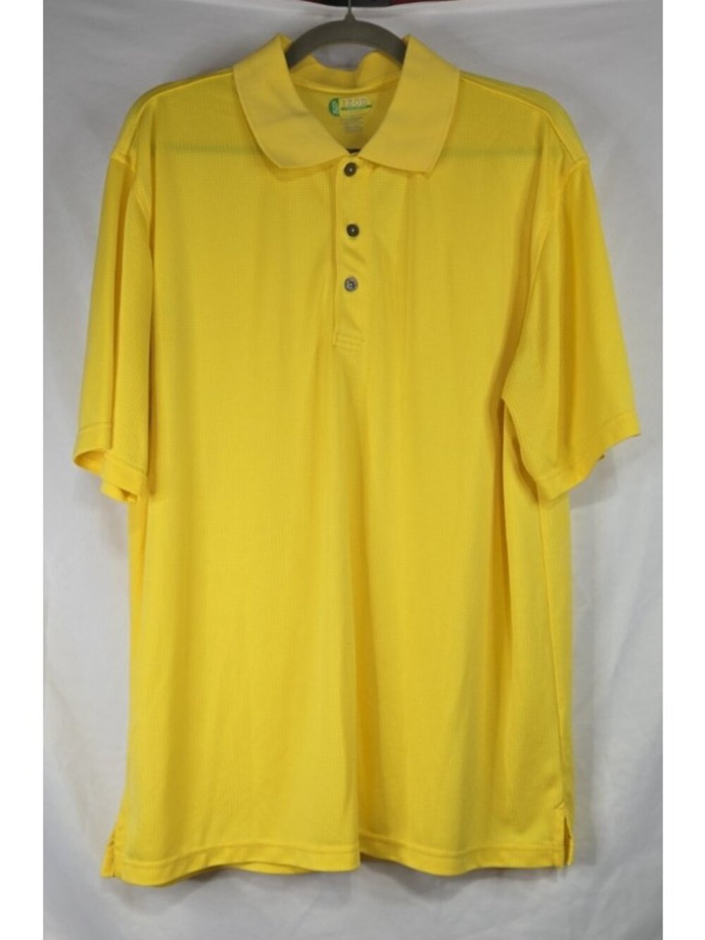 Izod Golf Size XL Men's Polo Yellow
